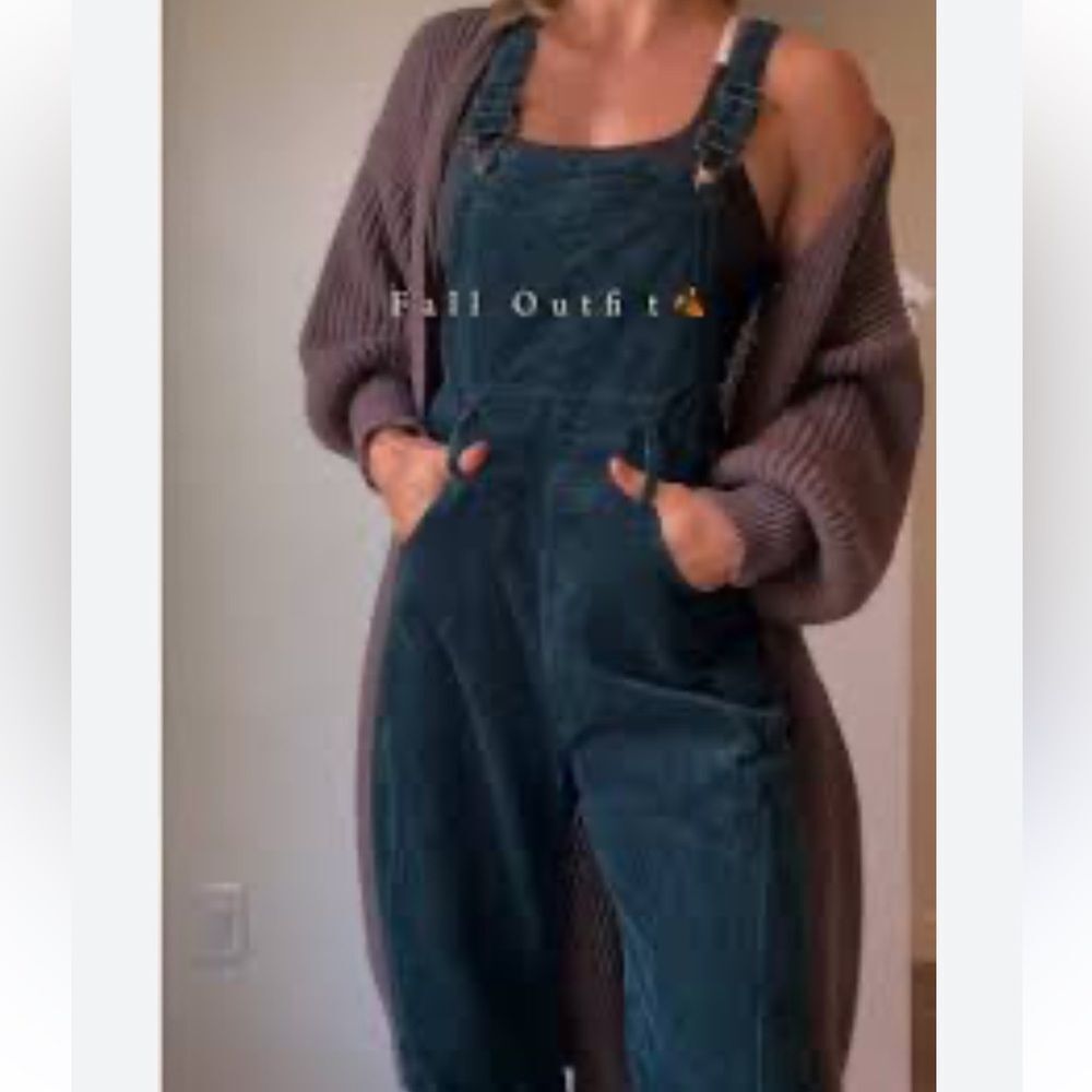 We The Free Good Luck Cord Overalls - Picture 1 of 7